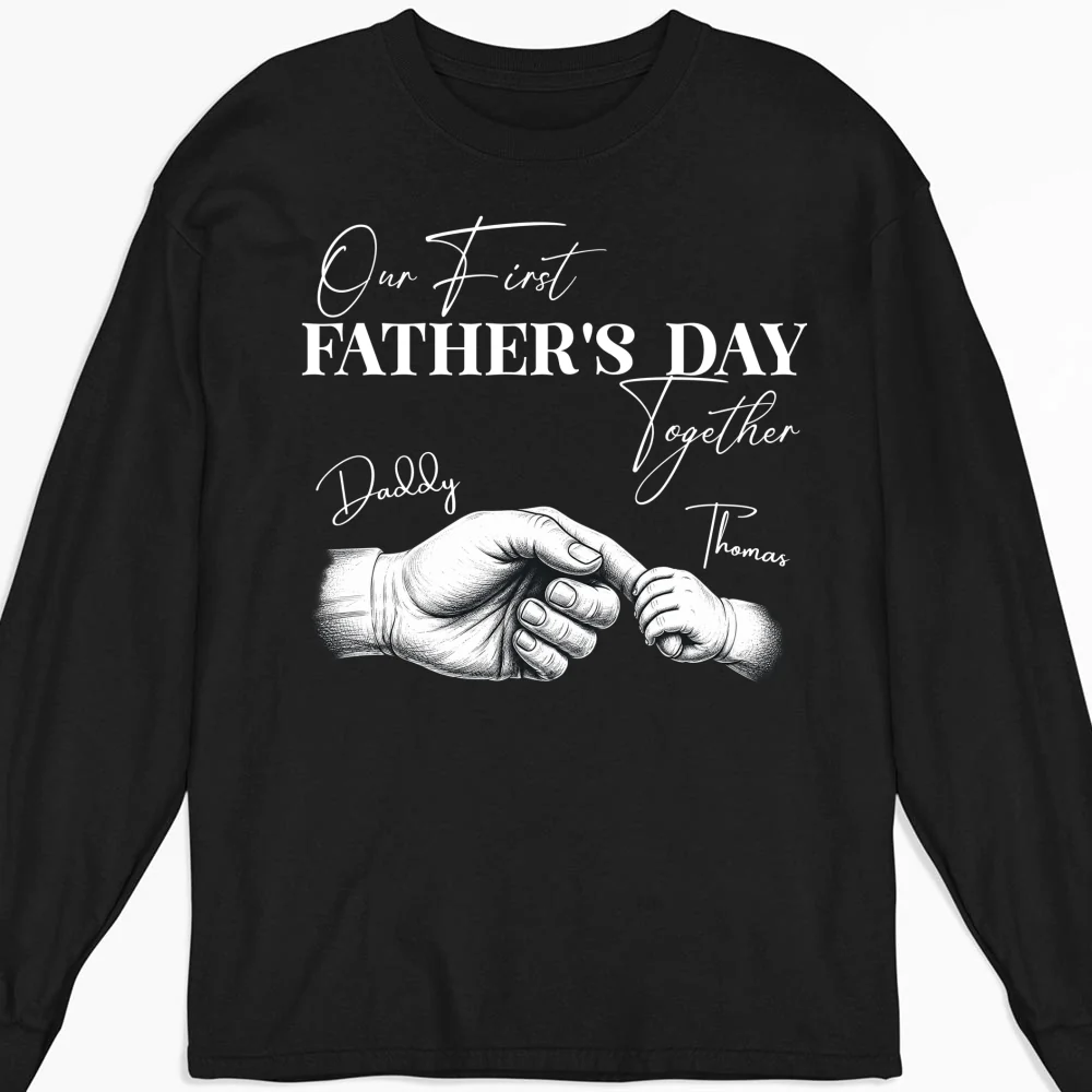 Dads First Special Day - Personalized Custom Shirt - Image 12