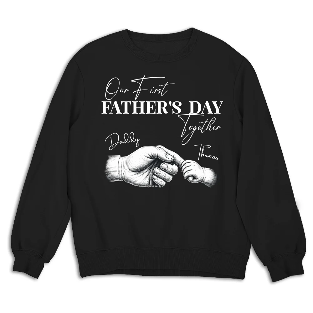 Dads First Special Day - Personalized Custom Shirt - Image 15