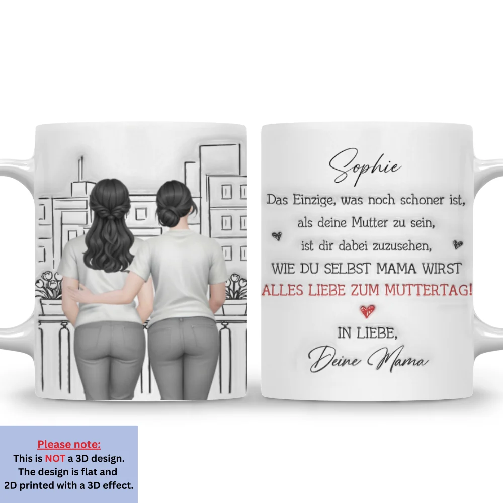 Dich als fürsorgliche Mama zu erleben - Personalisierte Tasse mit 3D-Aufpuste-Effekt - Image 7