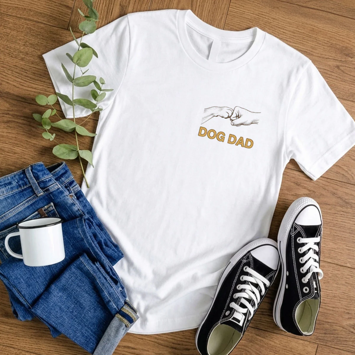 Dog Dad Classic - Personalized Custom Shirt - Image 6