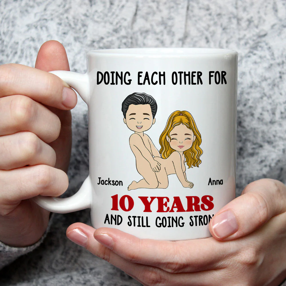 Doing Each Other For Years - Personalized Custom Coffee Mug - Image 2
