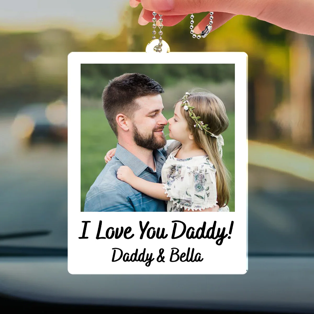 Drive Safe - Personalized Custom Car Ornament - Image 3