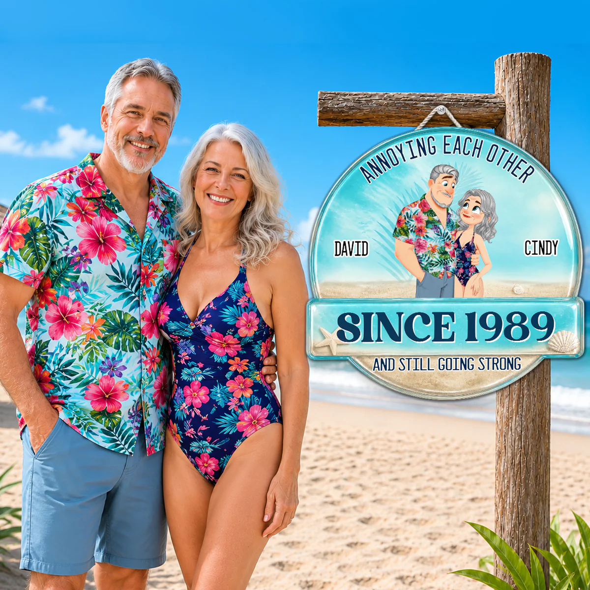 Endless Love Summer - Personalized Custom Wood Sign - Image 4