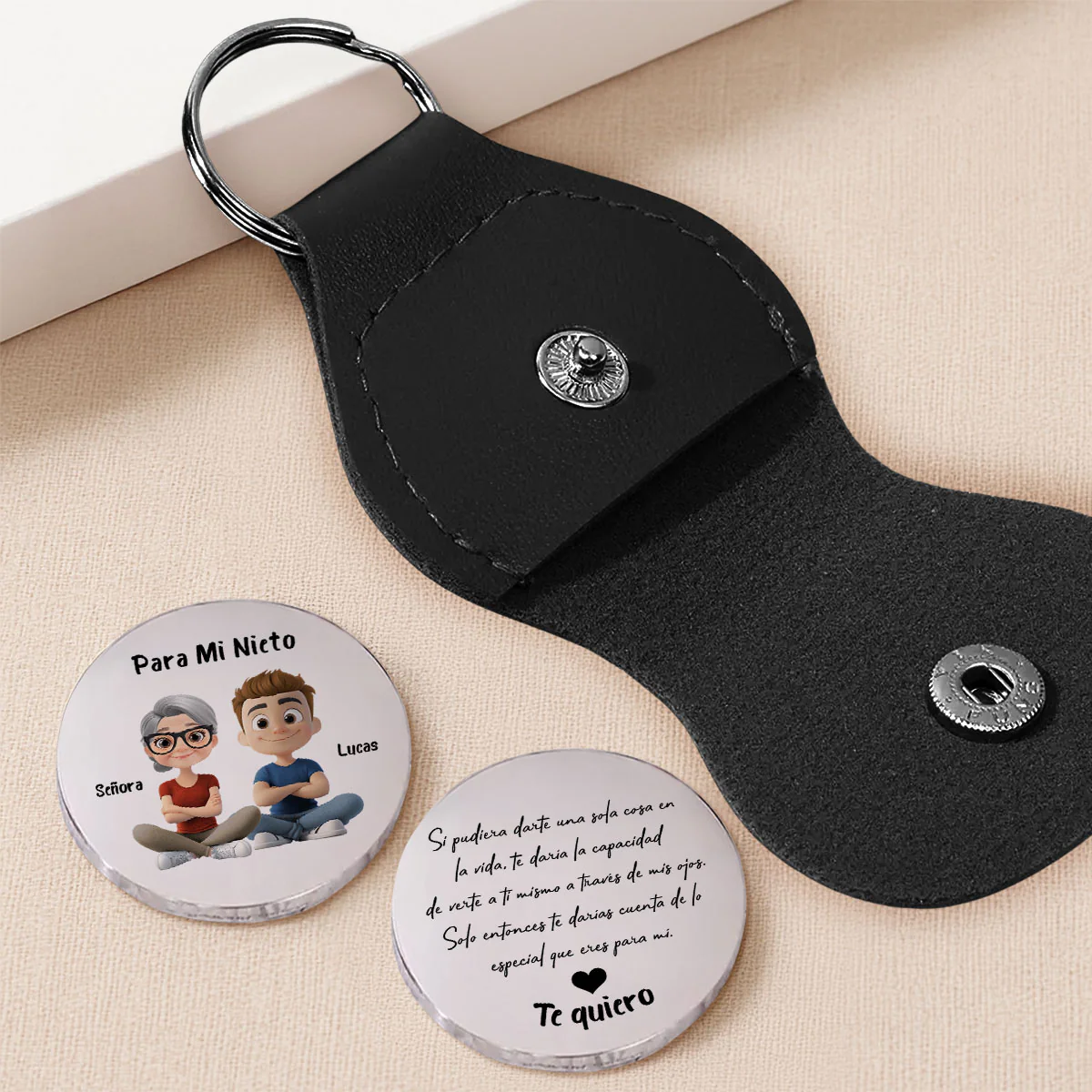 Eres Especial Para Mí – Abrazo de Bolsillo Personalizado - Image 2