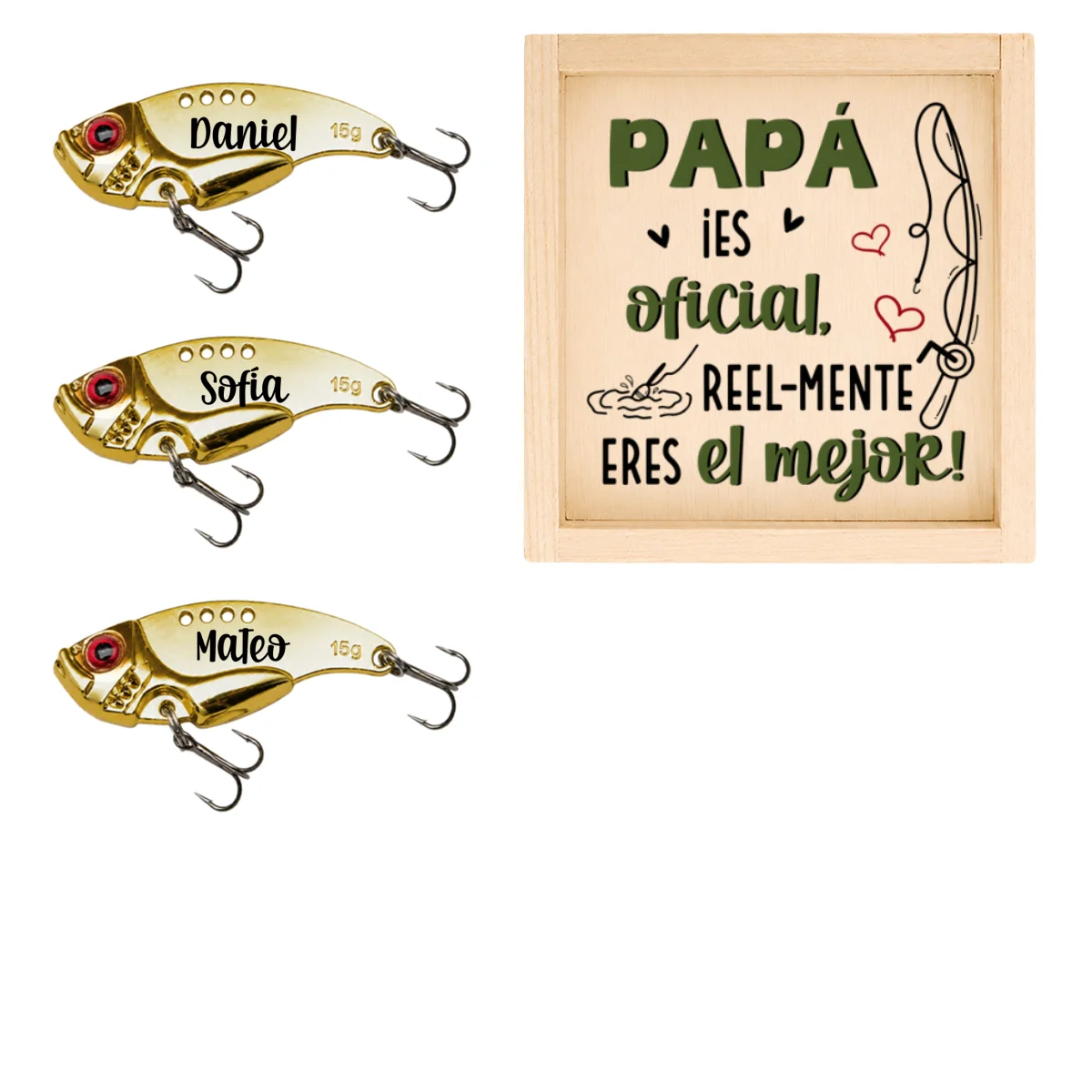 ¡Es oficial - Señuelo de Pesca Personalizado - Image 13