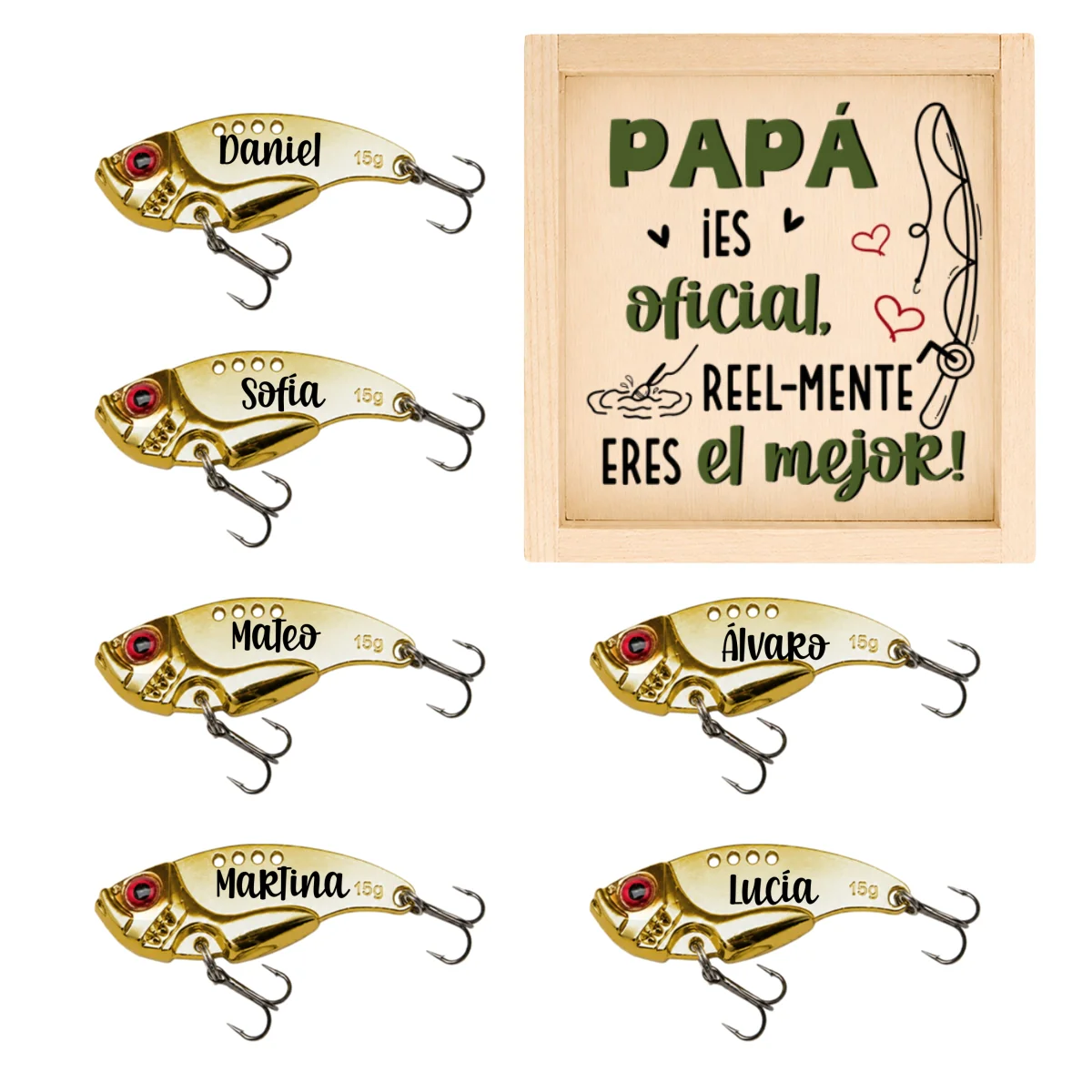¡Es oficial - Señuelo de Pesca Personalizado - Image 7