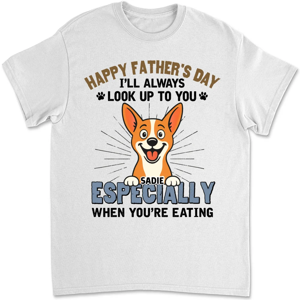 Especially When Dogs Are Eating - Personalized Custom Shirt - Image 7