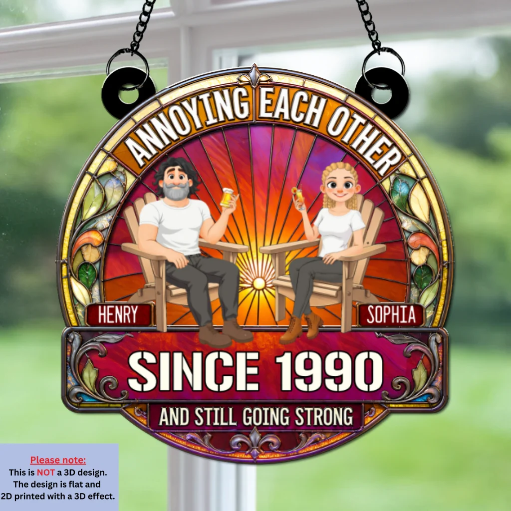 Everlasting Bond - Personalized Custom Suncatcher - Image 6