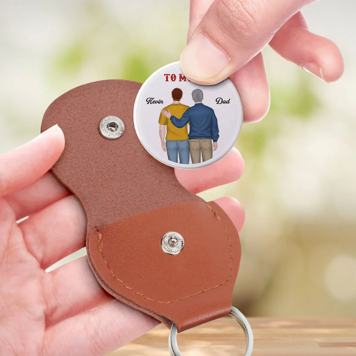 Every Challenge You Face - Personalized Custom Pocket Hug - Image 3
