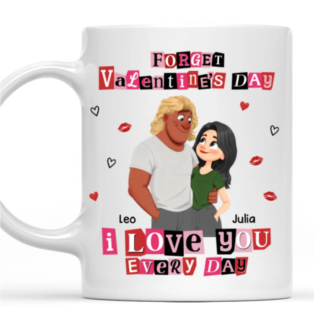 Every Day Love You - Personalized Custom Coffee Mug - Image 8
