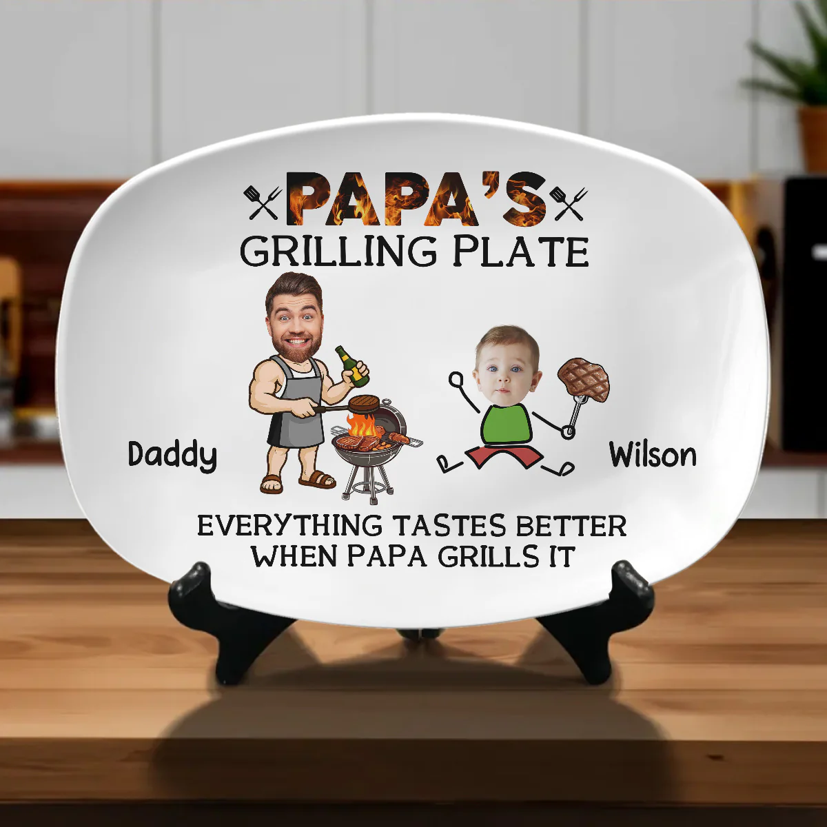 Everything Tastes Better - Personalized Custom Platter - Image 2