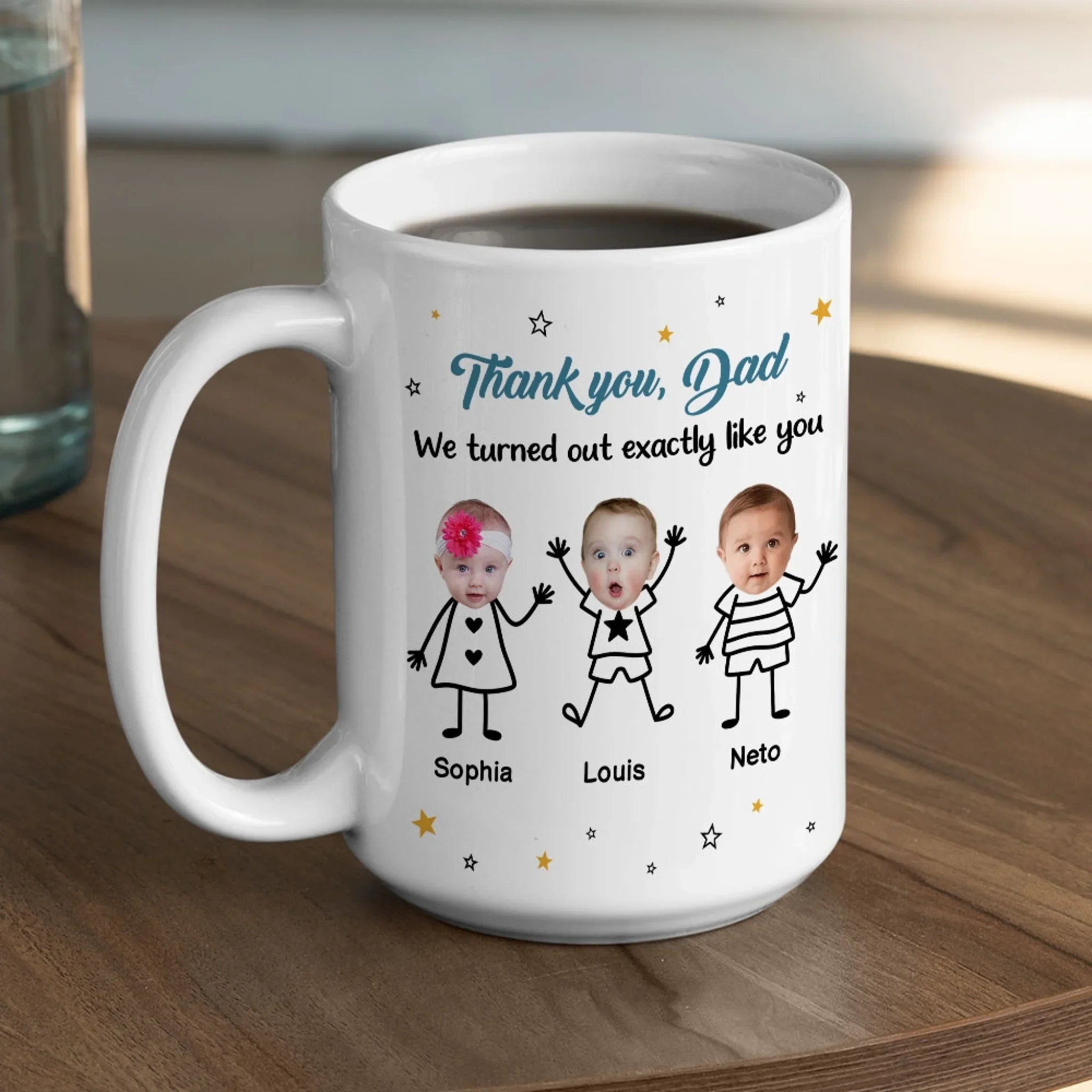 Exactly Like You - Personalized Custom Coffee Mug - Image 3