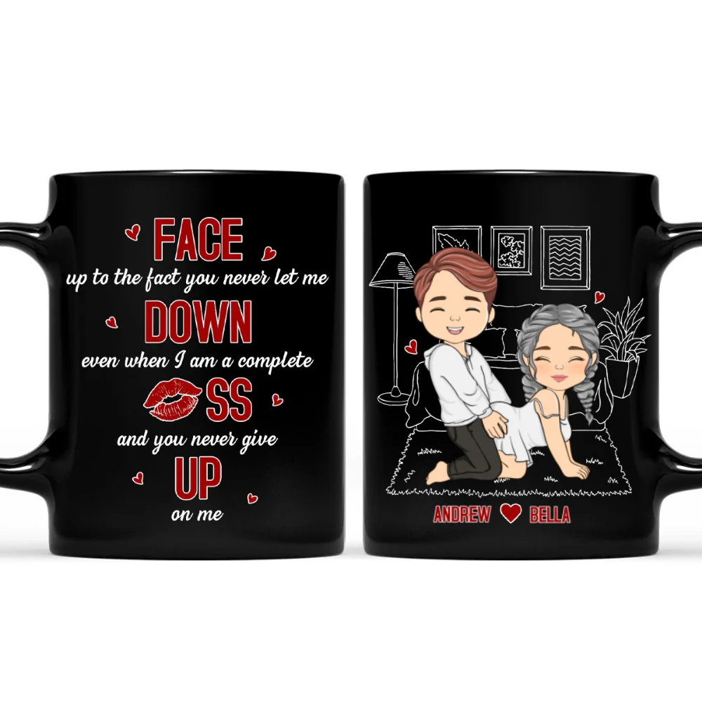 Face Up To - Personalized Custom Coffee Mug - Image 7