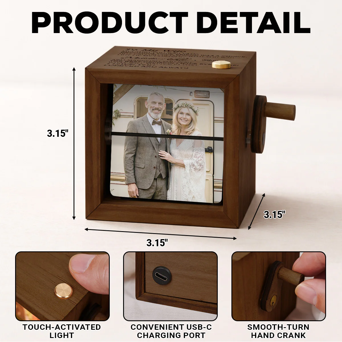Falling In Love With You - Personalized Custom Photo Flipbook Animation Box - Image 8