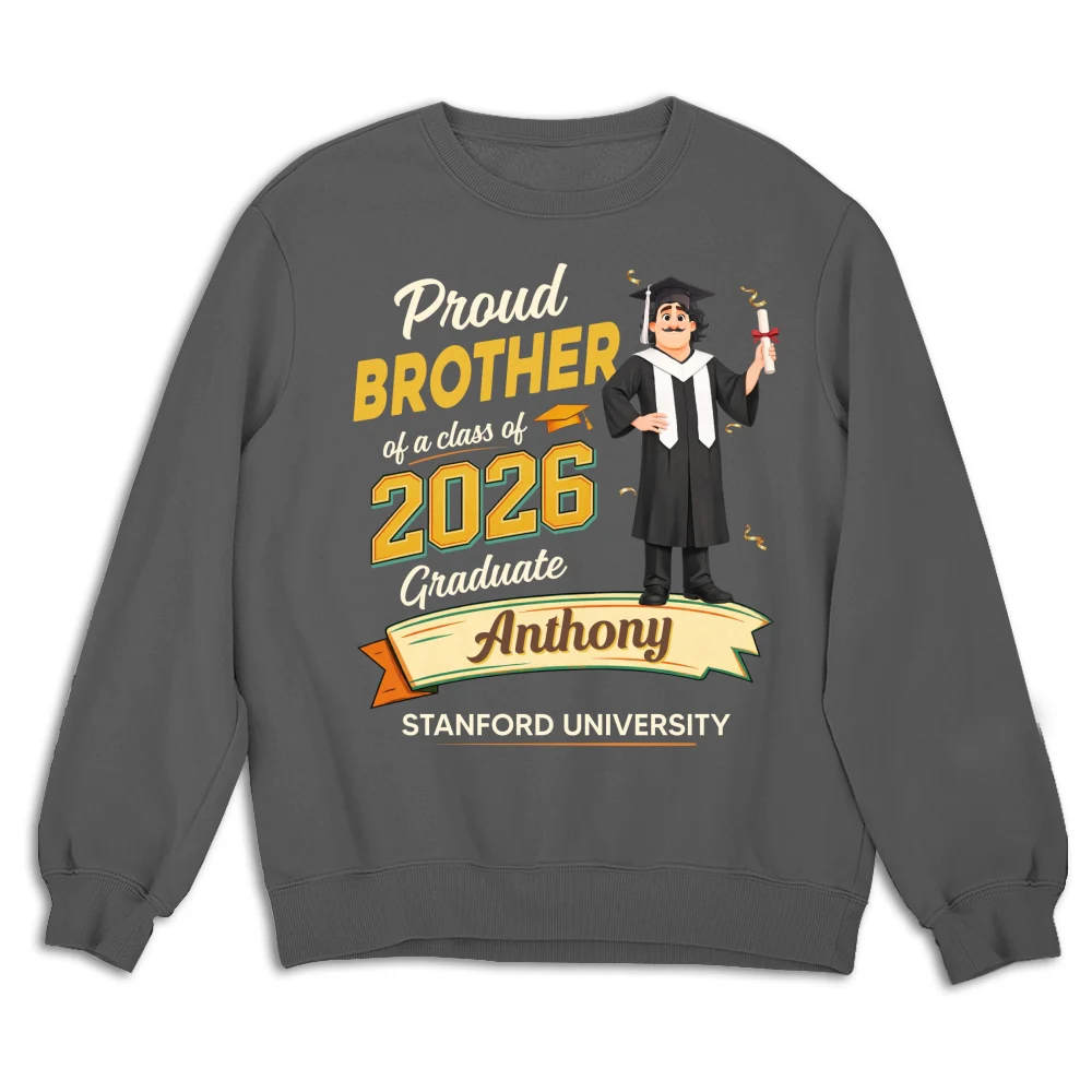 Family Matching Graduation - Personalized Custom Shirt - Image 13