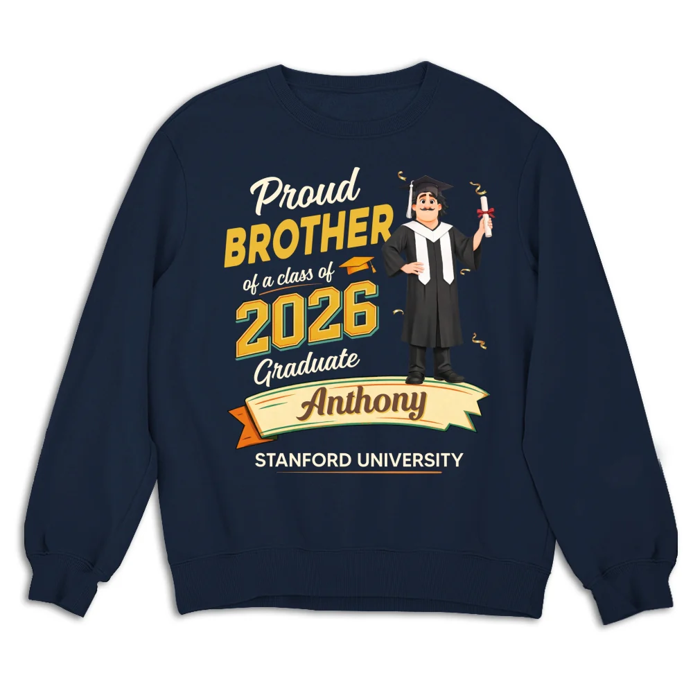 Family Matching Graduation - Personalized Custom Shirt - Image 14