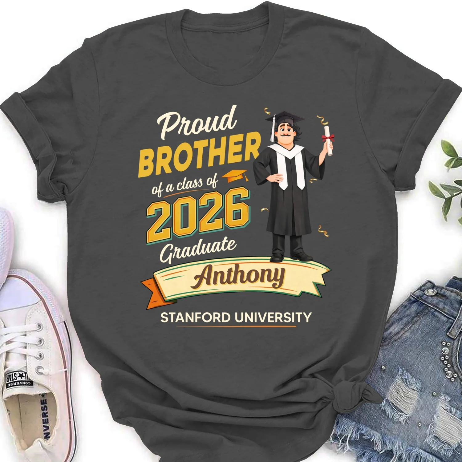 Family Matching Graduation - Personalized Custom Shirt - Image 16