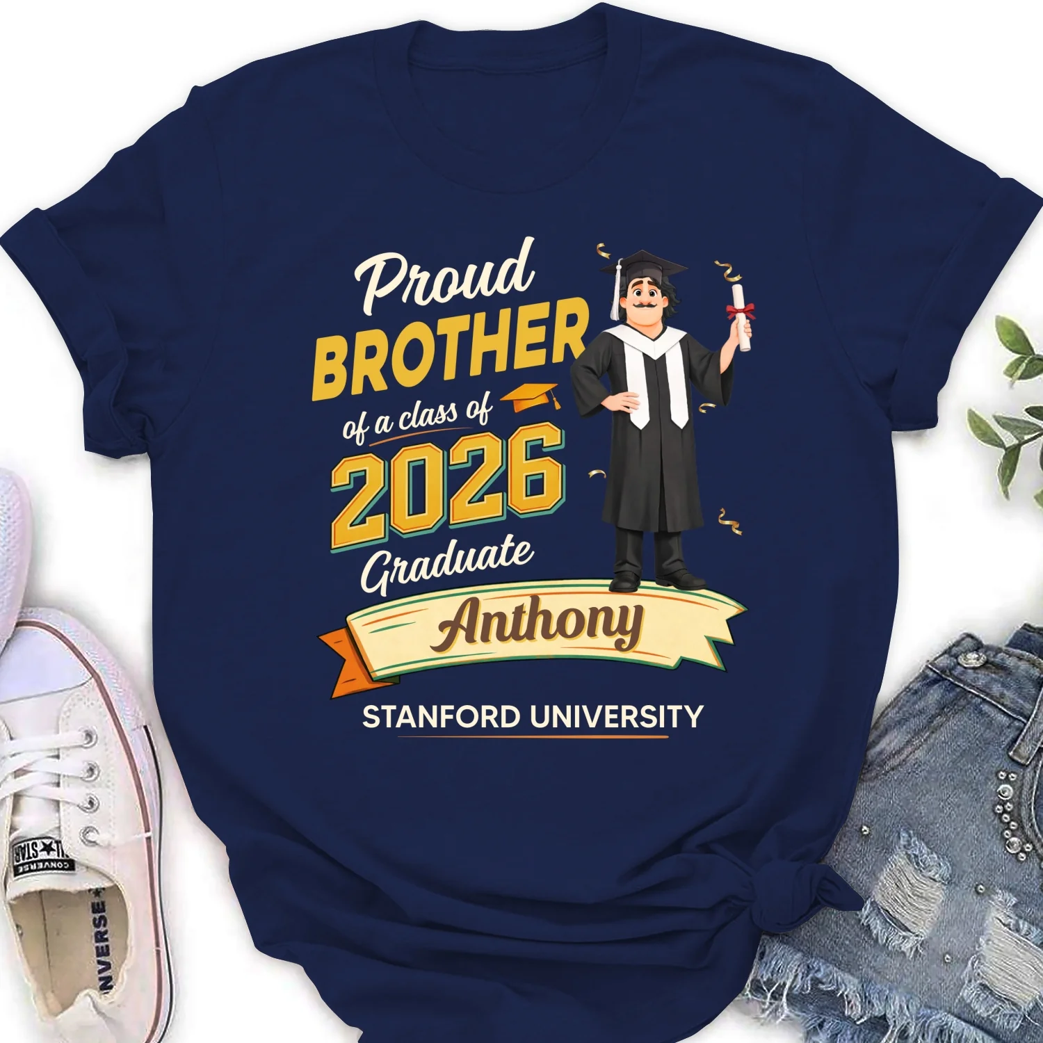 Family Matching Graduation - Personalized Custom Shirt - Image 17