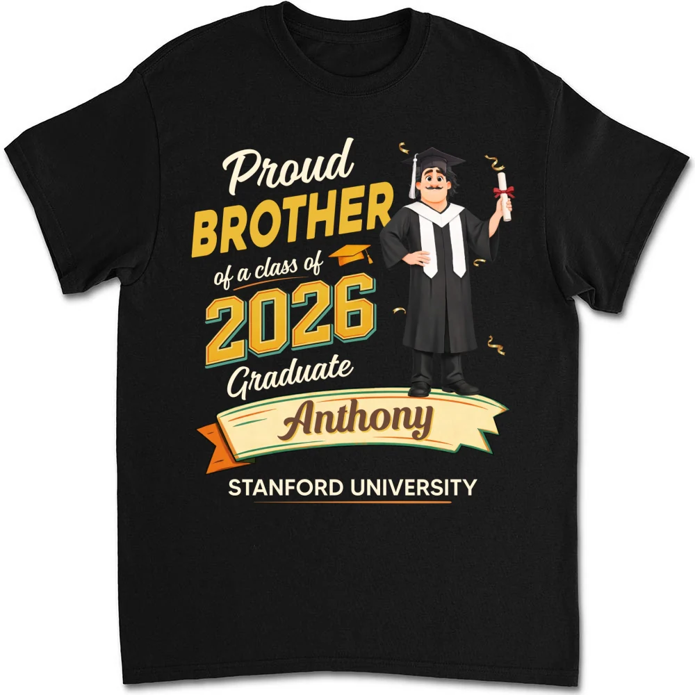 Family Matching Graduation - Personalized Custom Shirt - Image 5