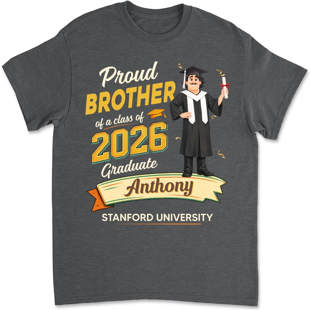 Family Matching Graduation - Personalized Custom Shirt - Image 6