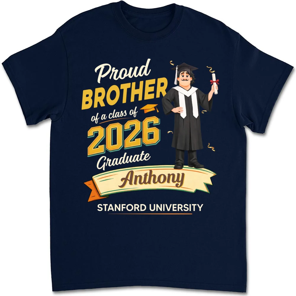 Family Matching Graduation - Personalized Custom Shirt - Image 8