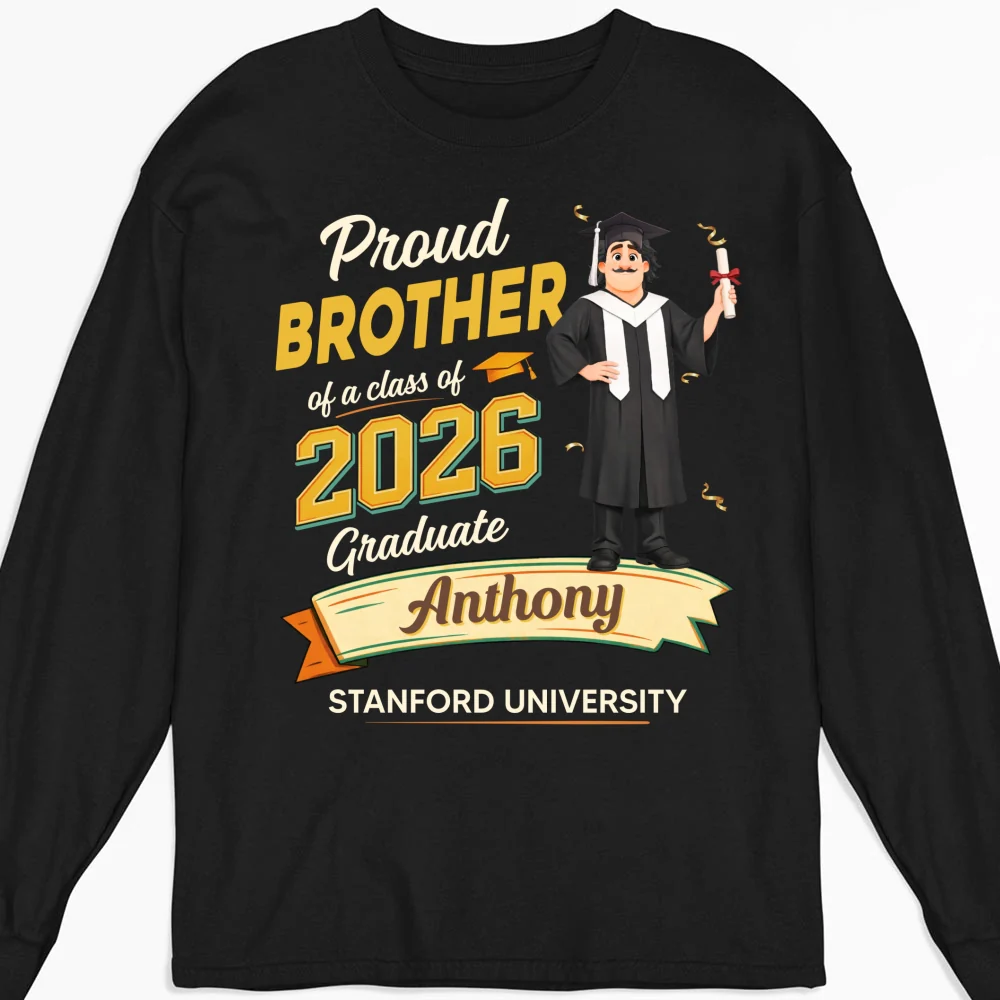 Family Matching Graduation - Personalized Custom Shirt - Image 9