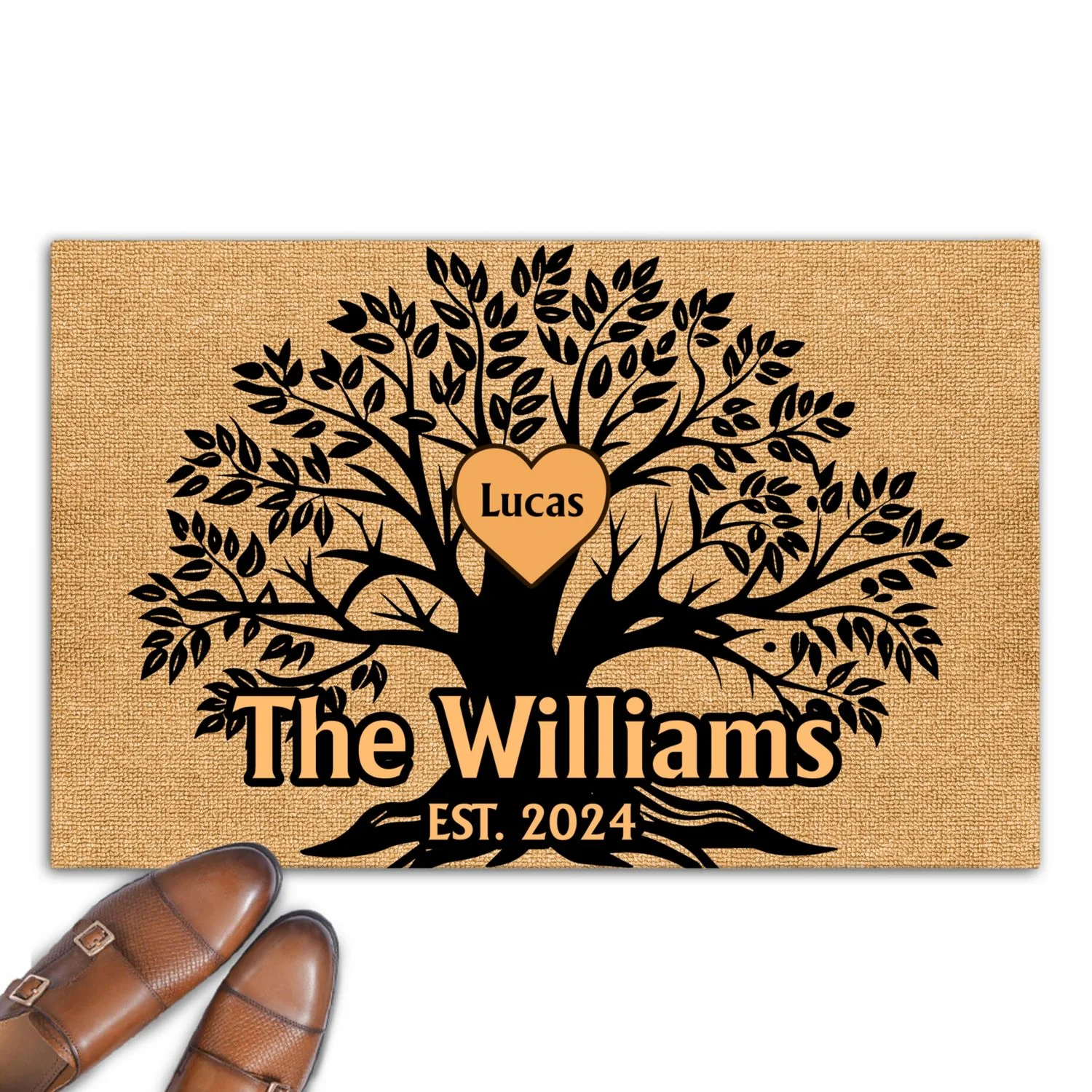 Family Tree - Personalized Custom Doormat - Image 6