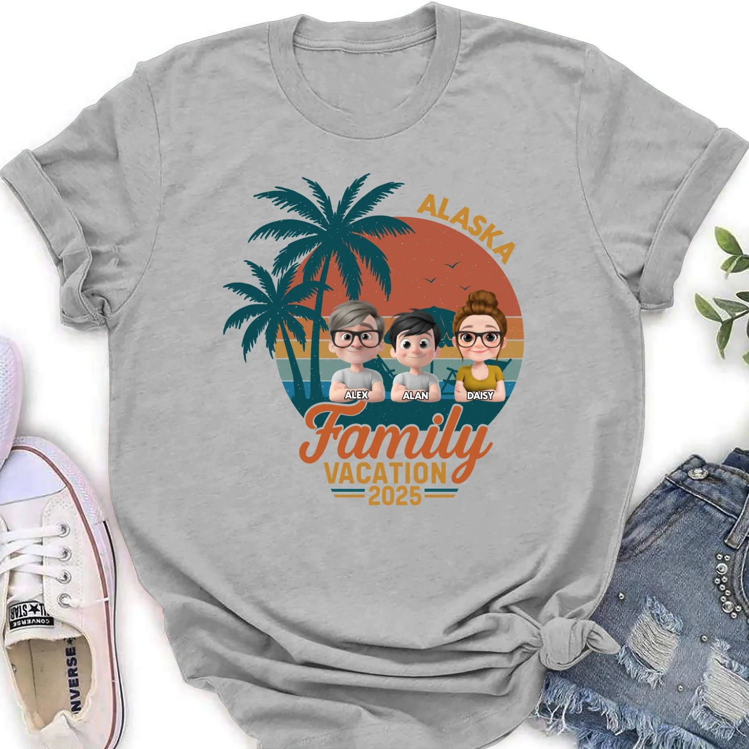 Family Vacation - Personalized Custom Shirt - Image 17