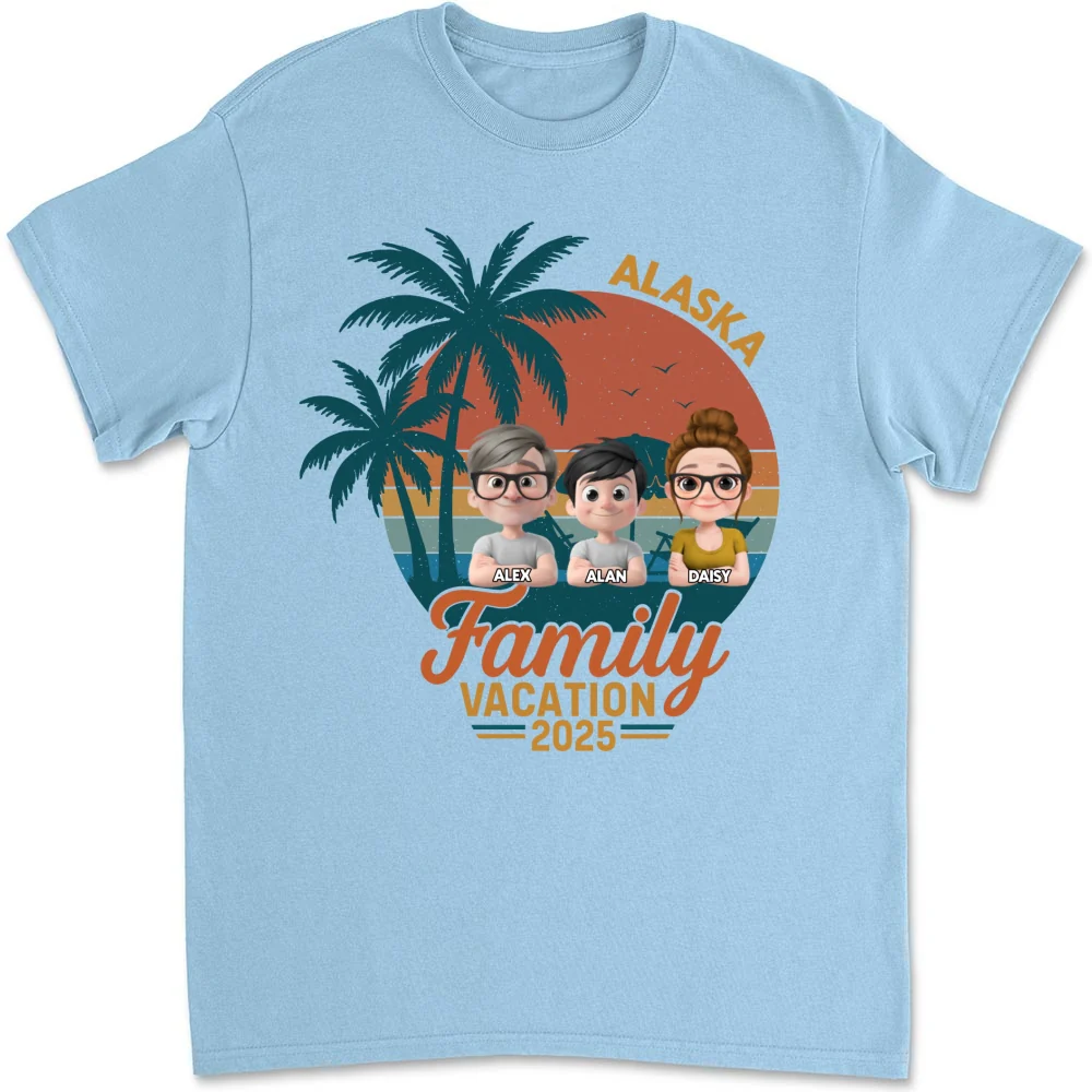 Family Vacation - Personalized Custom Shirt - Image 8