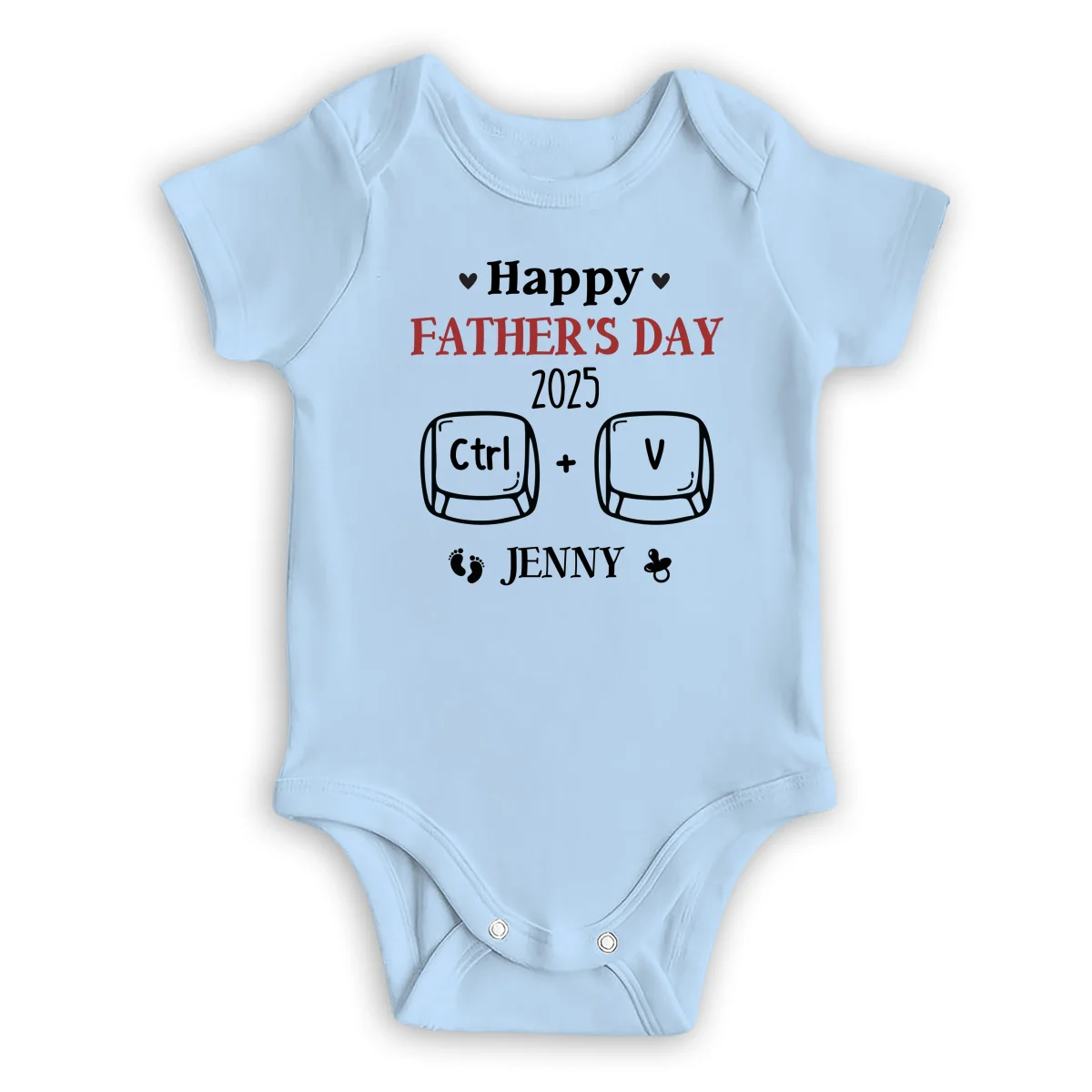 Father And Baby Matching - Personalized Custom T-shirt And Onesie - Image 14