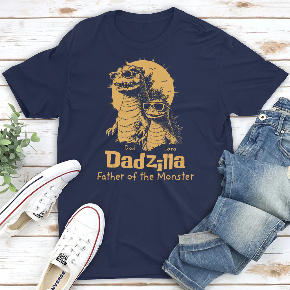 Father Of The Monsters - Personalized Custom Shirt - Image 2