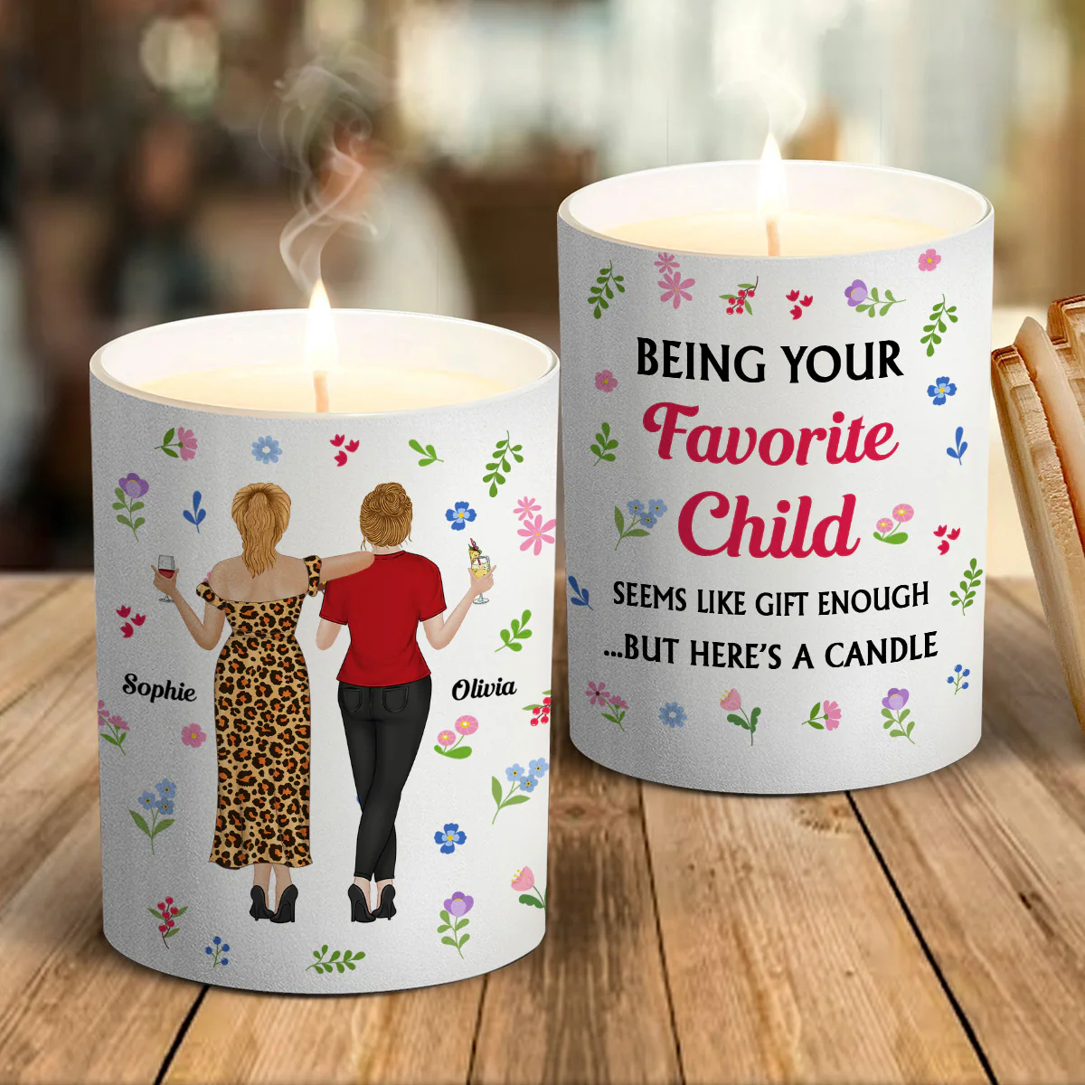 Favorite Child Candle - Personalized Custom Candle - Image 2
