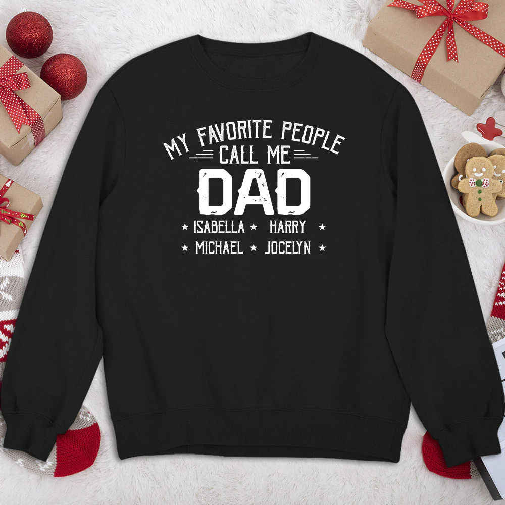 Favorite People Call Me - Personalized Custom Shirt - Image 4