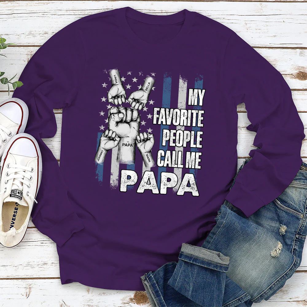 Favorite People - Personalized Custom Shirt - Image 3