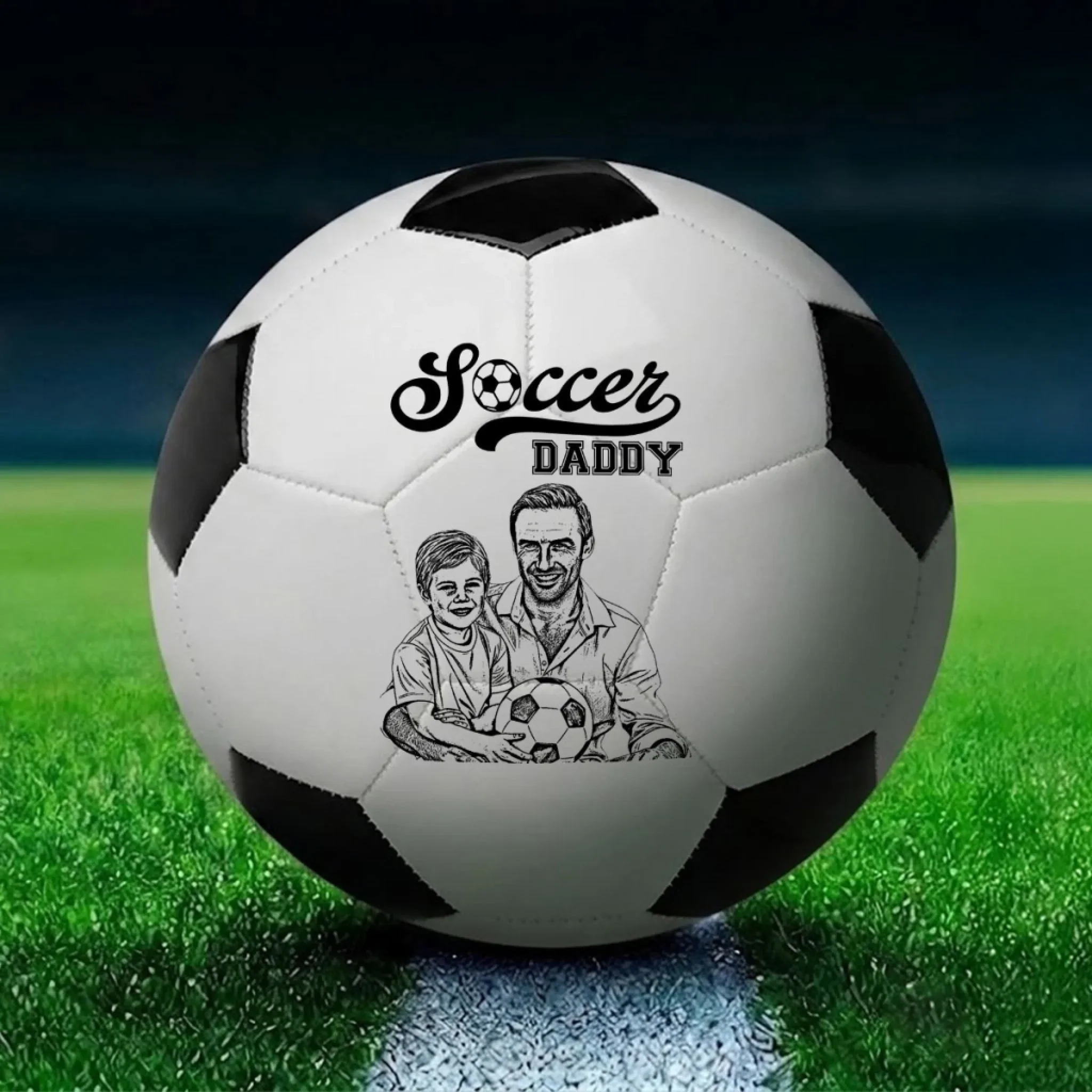Favorite Player - Personalized Custom Soccer Ball