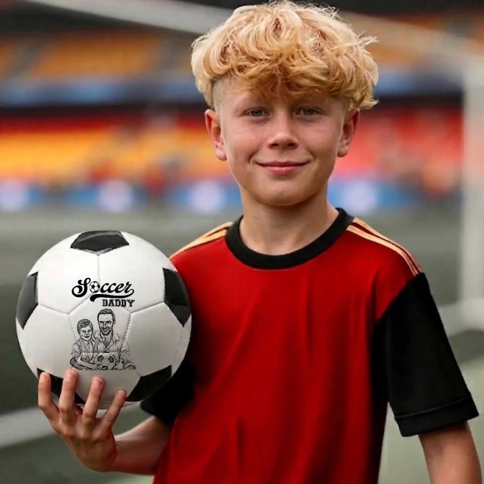 Favorite Player - Personalized Custom Soccer Ball - Image 3