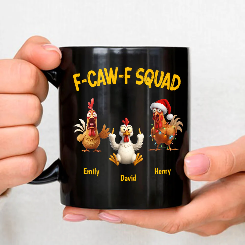 FCAWF Squad 2 - Personalized Custom Coffee Mug - Image 3