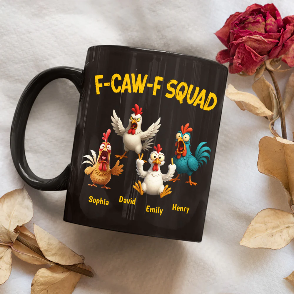 FCAWF Squad 2 - Personalized Custom Coffee Mug - Image 4