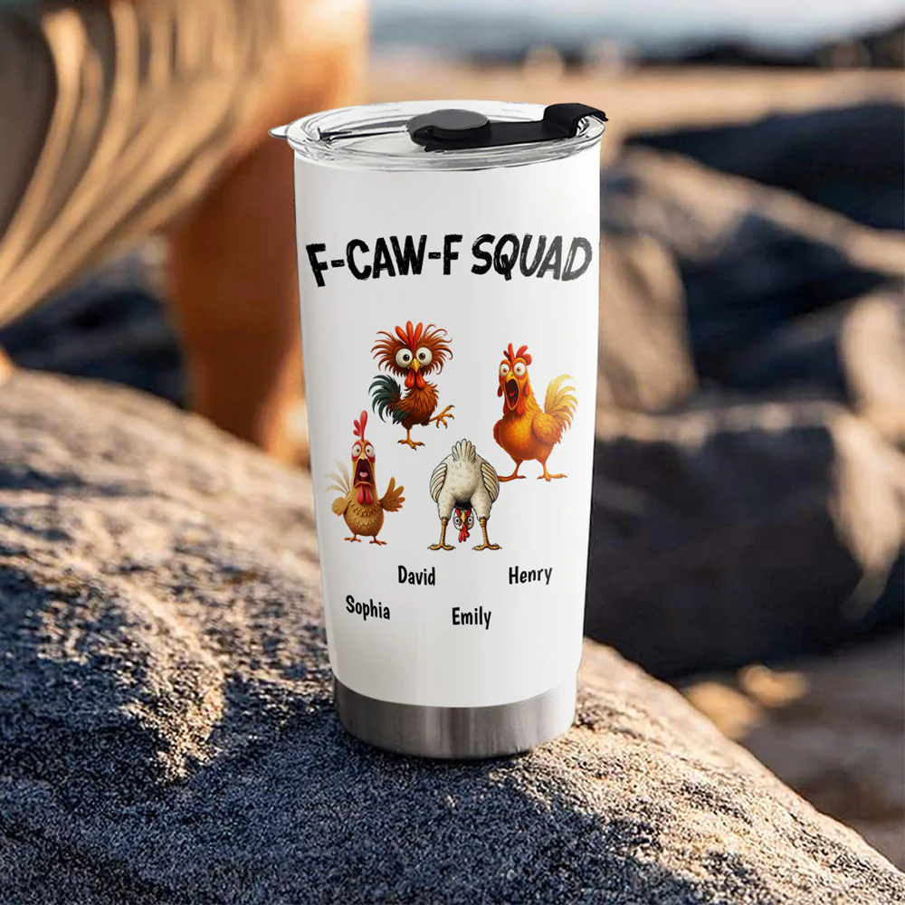 FCAWF Squad 2 - Personalized Custom Tumbler - Image 4