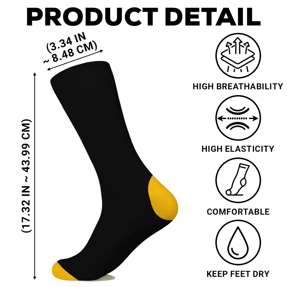 FCAWF Squad - Personalized Custom Crew Socks - Image 7