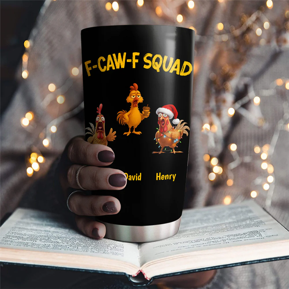 FCAWF Squad - Personalized Custom Tumbler - Image 3
