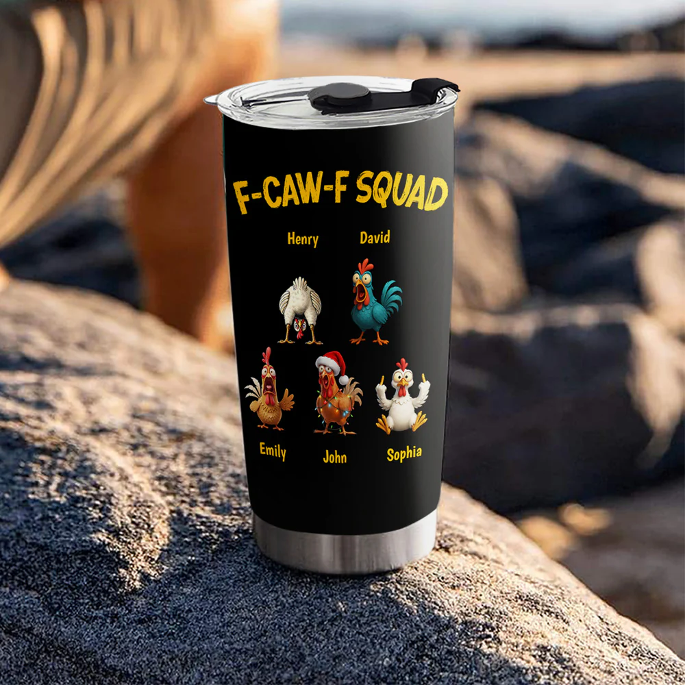 FCAWF Squad - Personalized Custom Tumbler - Image 5