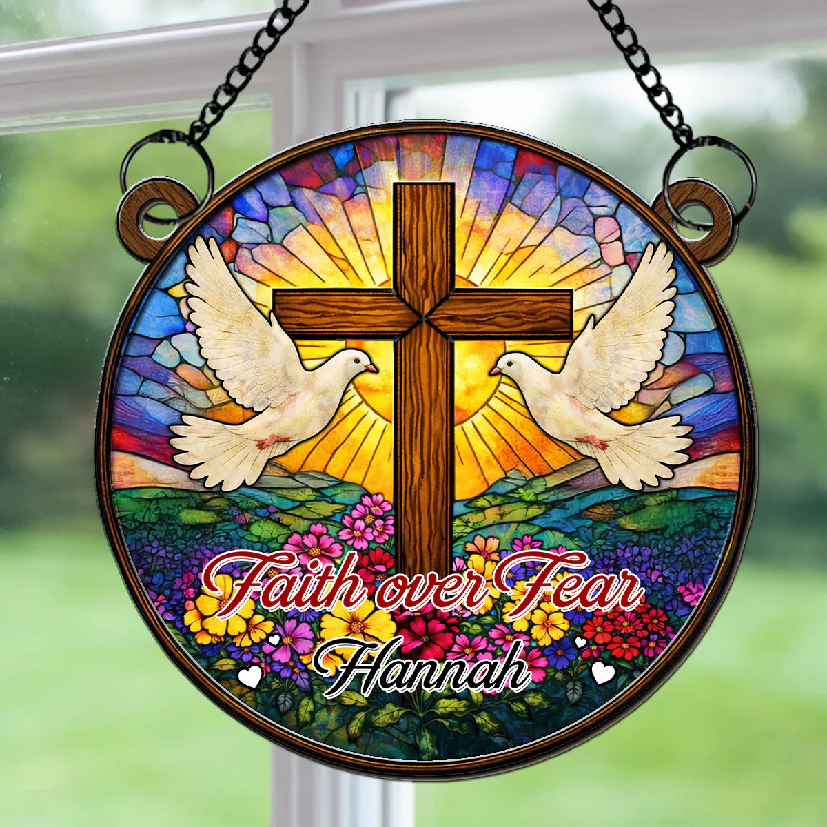 Filter Through My Soul - Personalized Custom Suncatcher