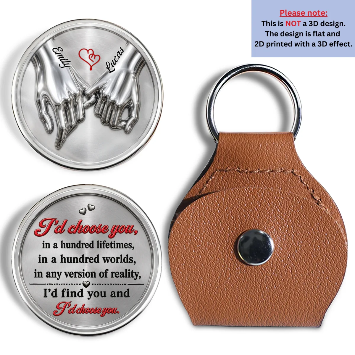 Find You And Choose You - Personalized Custom Pocket Hug - Image 7