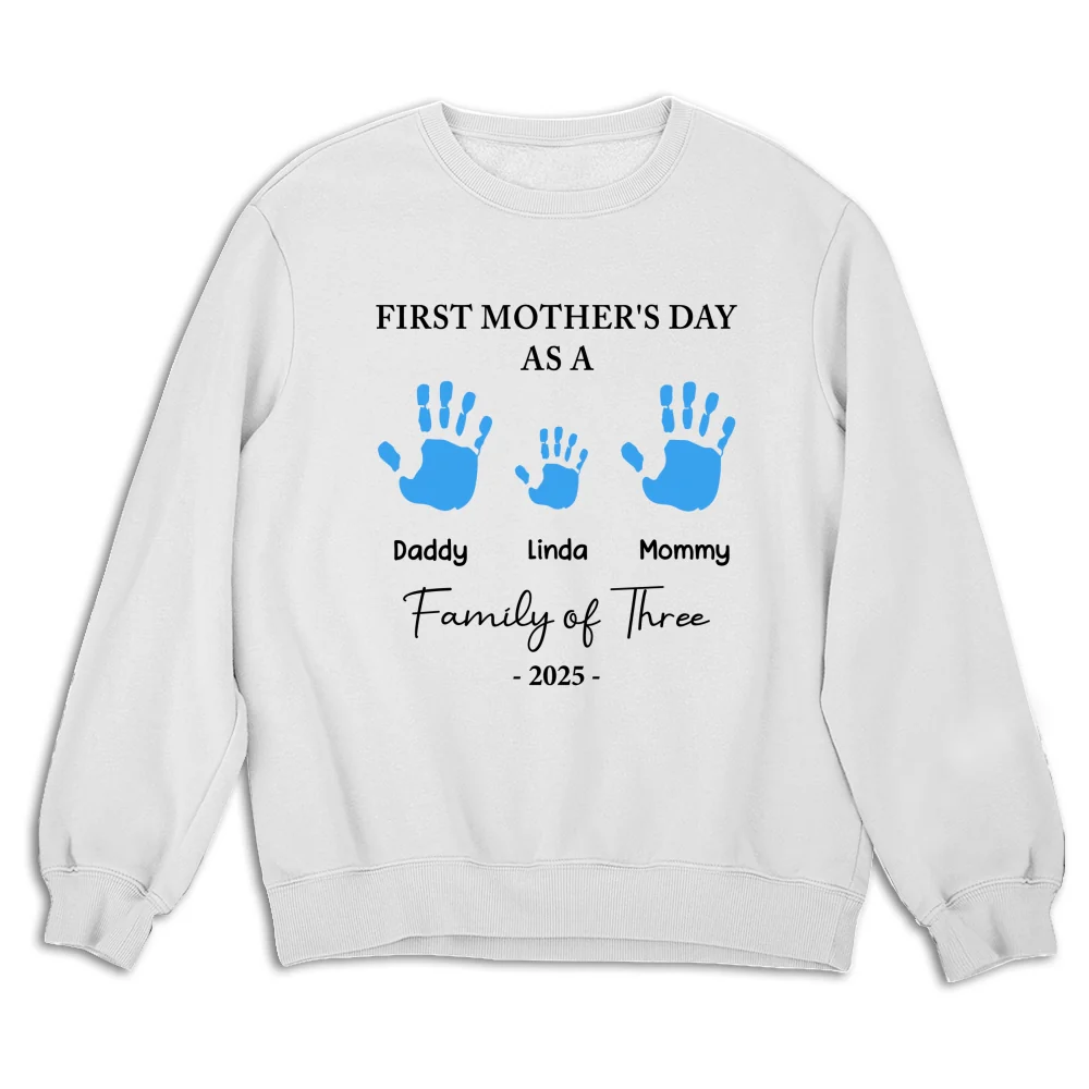 First Mother Day - Personalized Custom Shirt - Image 12