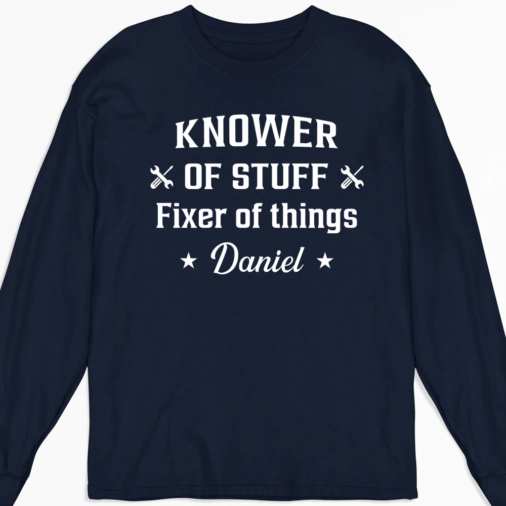 Fixer And Knower - Personalized Custom Shirt - Image 14
