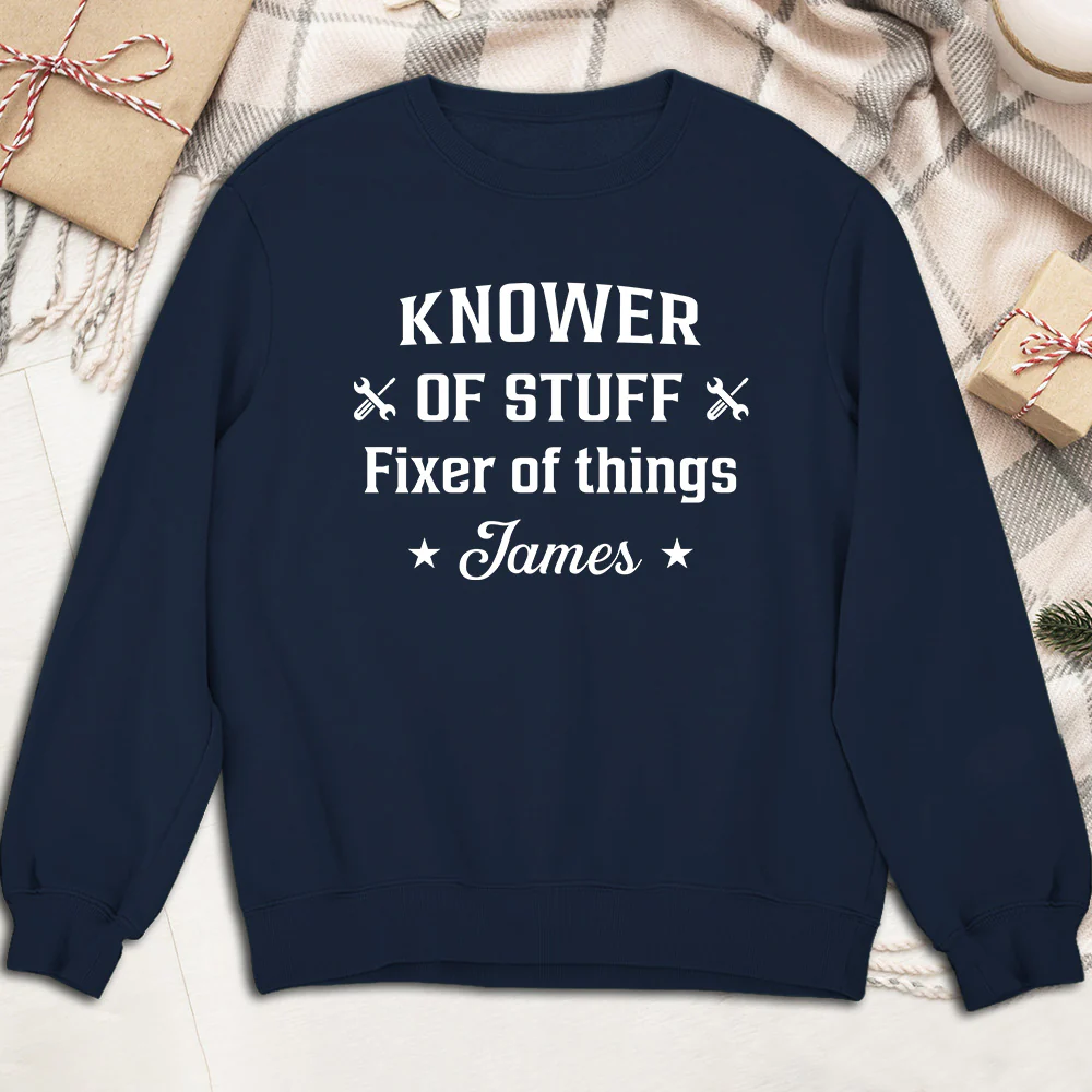 Fixer And Knower - Personalized Custom Shirt - Image 7