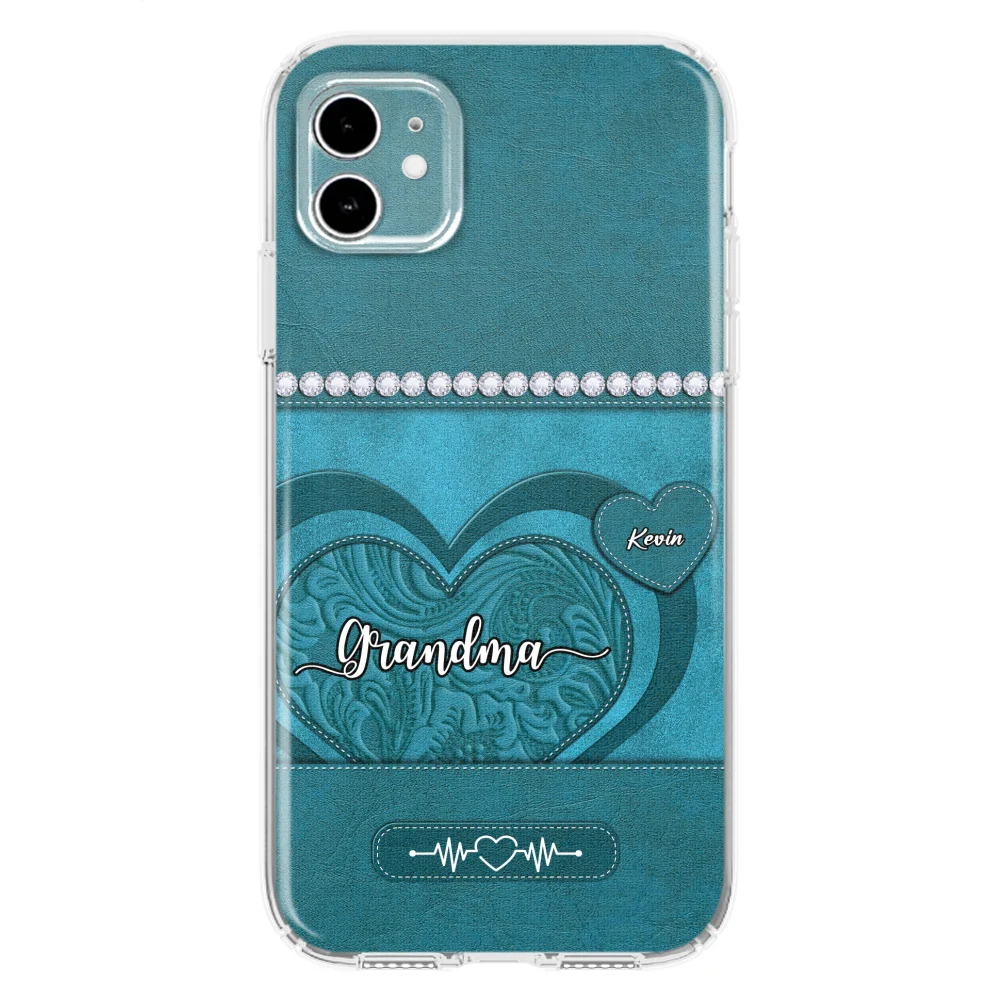 Floral Heart - Personalized Custom Phone Case - Image 10