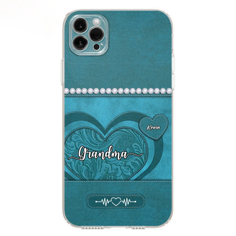 Floral Heart - Personalized Custom Phone Case - Image 11