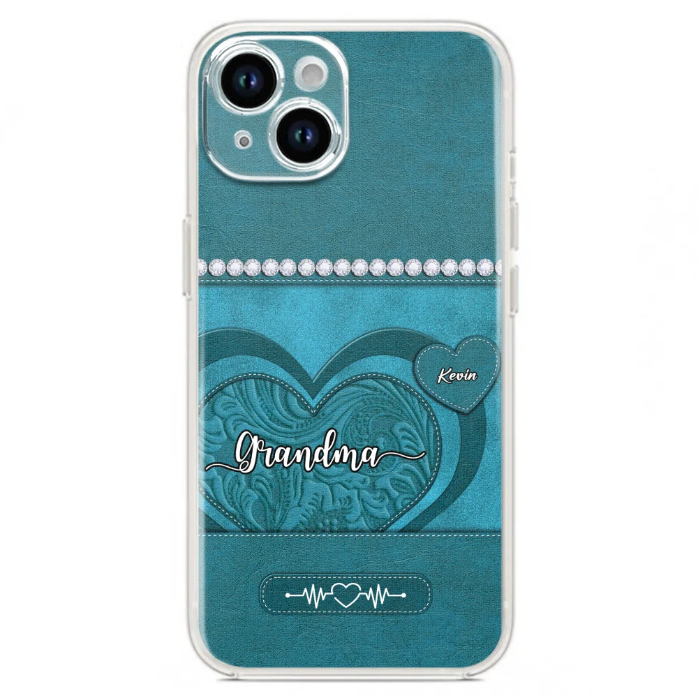 Floral Heart - Personalized Custom Phone Case - Image 17